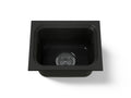 KOHLER K-6589-U-7 Northland 15" Undermount Single-Bowl Bar Sink - Black Black