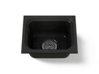 KOHLER K-6589-U-7 Northland 15" Undermount Single-Bowl Bar Sink - Black Black