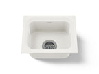 KOHLER K-6589-U-96 Northland 15" Undermount Single-Bowl Bar Sink - Biscuit