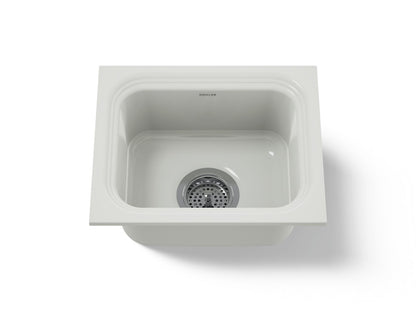 KOHLER K-6589-U-FF Northland 15" undermount single-bowl bar sink - Sea Salt