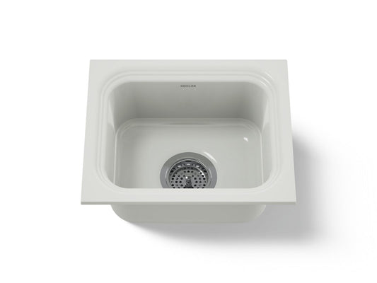 KOHLER K-6589-U-FF Northland 15" undermount single-bowl bar sink - Sea Salt