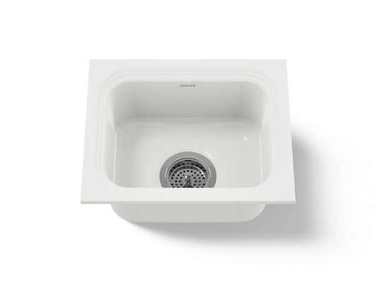 KOHLER K-6589-U-NY Northland 15" undermount single-bowl bar sink - Dune