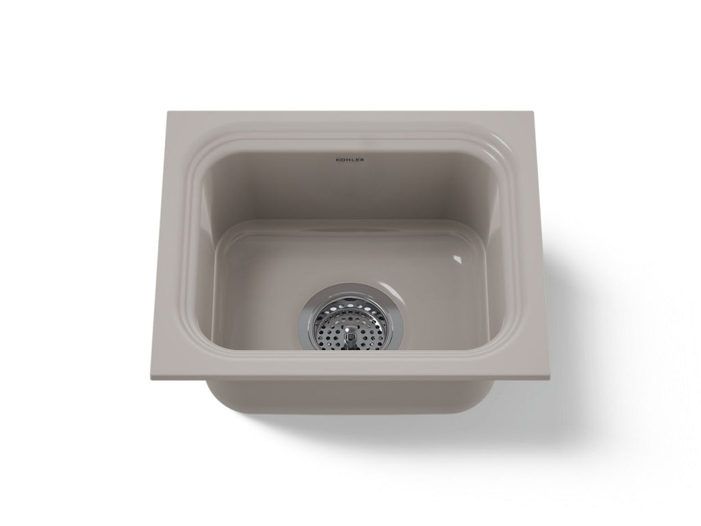 KOHLER K-6589-U-TRF Northland 15" Undermount Single-Bowl Bar Sink - Truffle