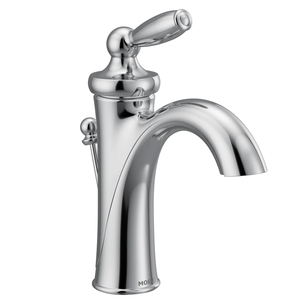 MOEN 6600 Brantford One-Handle Bathroom Sink Faucet - Chrome