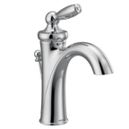 MOEN 6600 Brantford One-Handle Bathroom Sink Faucet - Chrome