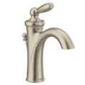 MOEN 6600BN Brantford One-Handle Bathroom Sink Faucet - Brushed Nickel