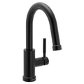 MOEN 6605BL Kivo One-Handle High Arc Pulldown Kitchen Faucet - Matte Black