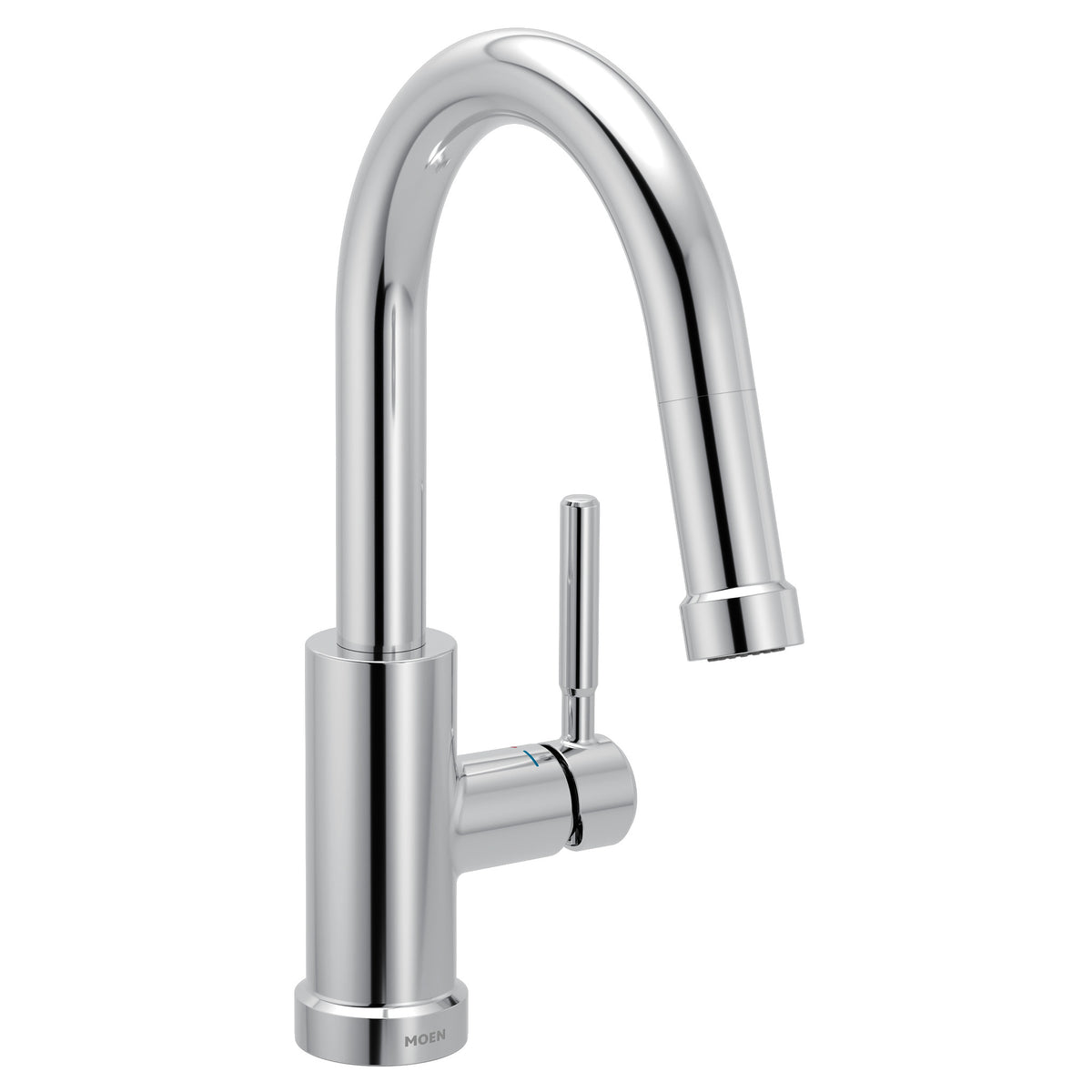 MOEN 6605C Kivo One-Handle High Arc Pulldown Bar Faucet - Chrome