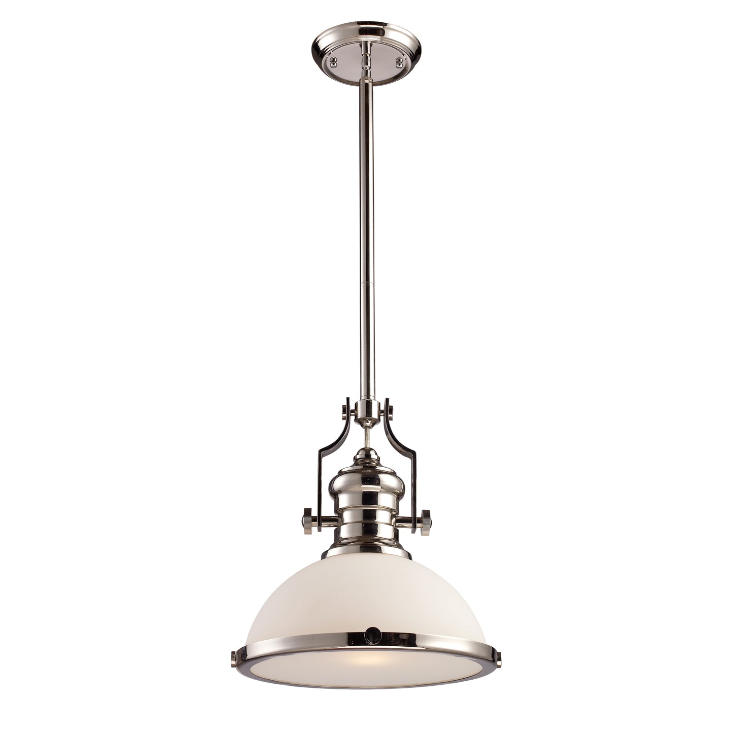 ELK SHOWROOM 66113-1 Chadwick 13'' Wide 1-Light Pendant - Polished Nickel