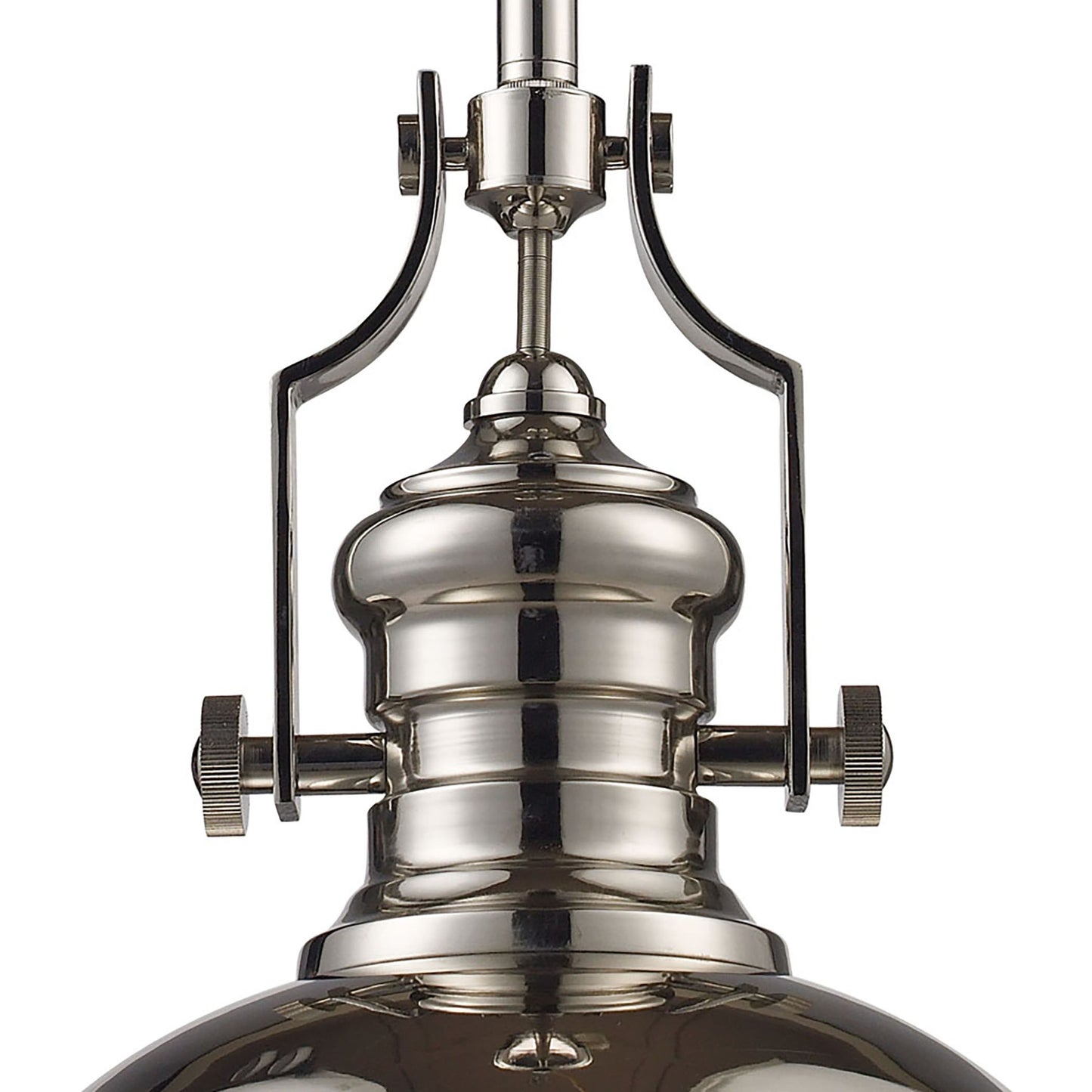 ELK SHOWROOM 66114-1 Chadwick 13'' Wide 1-Light Pendant - Polished Nickel