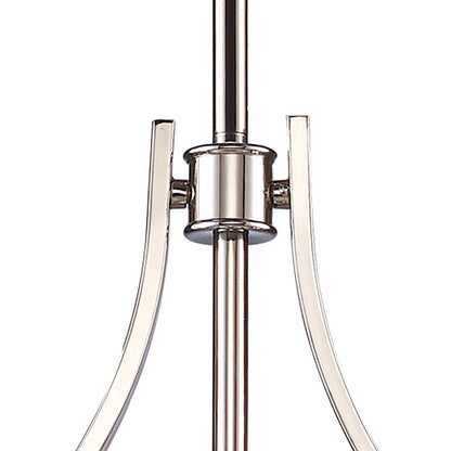 ELK SHOWROOM 66115-3 Chadwick 47'' Wide 3-Light Linear Chandelier - Polished Nickel