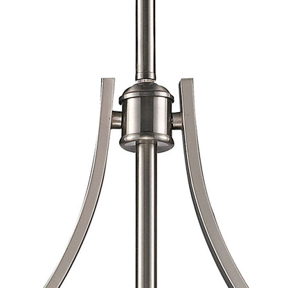 ELK SHOWROOM 66125-3 Chadwick 47'' Wide 3-Light Linear Chandelier - Satin Nickel