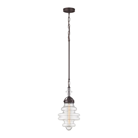 ELK SHOWROOM 66127/1 Gramercy 10'' Wide 1-Light Mini Pendant - Oil Rubbed Bronze