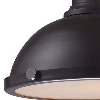 ELK SHOWROOM 66134-1 Chadwick 13'' Wide 1-Light Pendant - Oiled Bronze