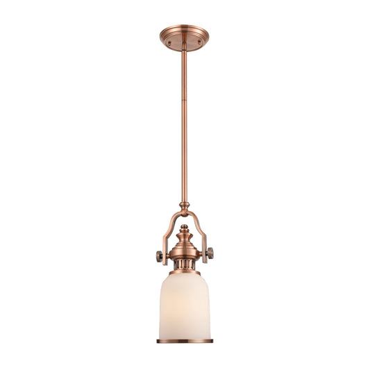 ELK SHOWROOM 66142-1 Chadwick 6'' Wide 1-Light Mini Pendant - Antique Copper