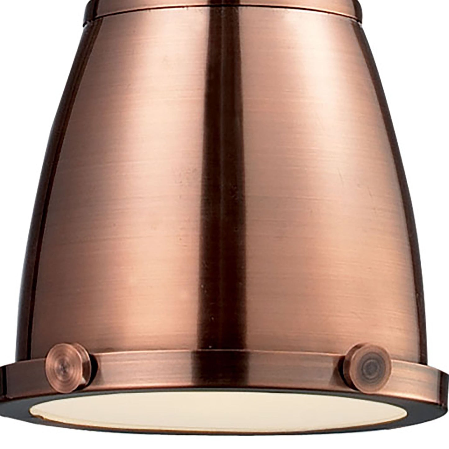 ELK SHOWROOM 66149-1 Chadwick 8'' Wide 1-Light Mini Pendant - Antique Copper