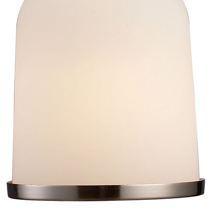 ELK SHOWROOM 66161-1 Brooksdale 5'' Wide 1-Light Mini Pendant - Satin Nickel