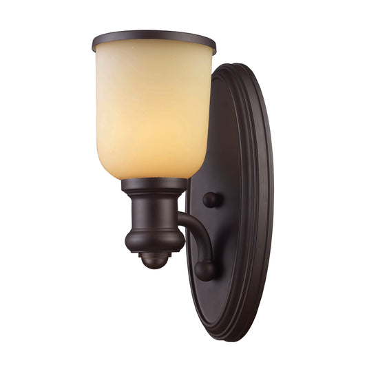 ELK SHOWROOM 66170-1 Brooksdale 13'' High 1-Light Sconce - Oiled Bronze