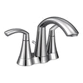 MOEN 66172 Glyde Two-Handle Centerset Bathroom Sink Faucet - Chrome