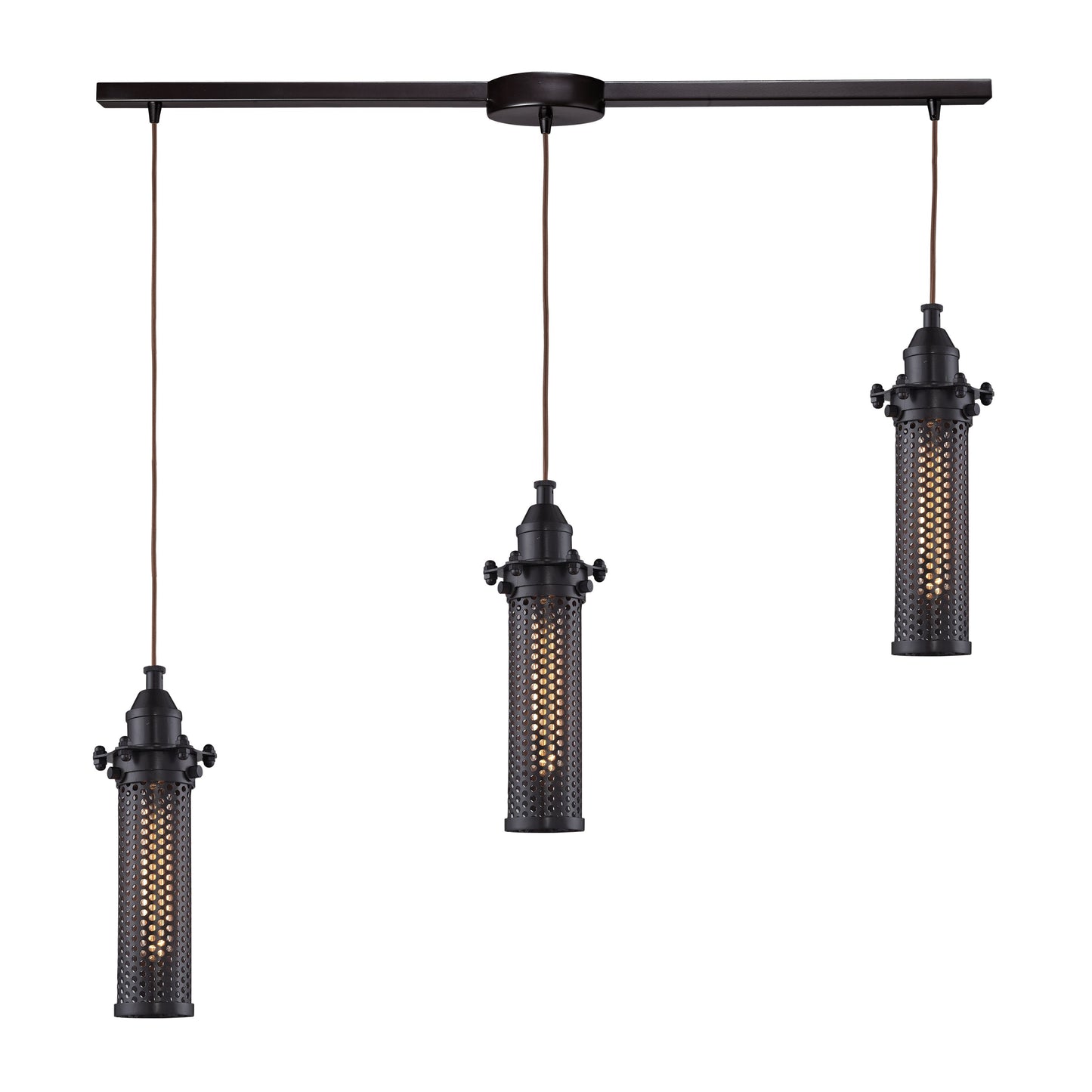 ELK SHOWROOM 66325/3L Fulton 36'' Wide 3-Light Pendant - Oil Rubbed Bronze