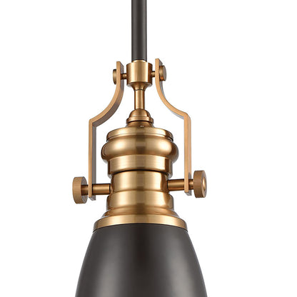 ELK SHOWROOM 66579-1 Chadwick 8'' Wide 1-Light Mini Pendant - Oil Rubbed Bronze