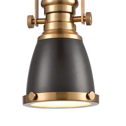 ELK SHOWROOM 66579-1 Chadwick 8'' Wide 1-Light Mini Pendant - Oil Rubbed Bronze