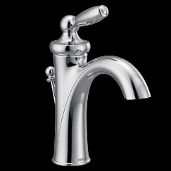 MOEN 66600 Brantford Chrome One-Handle Bathroom Faucet