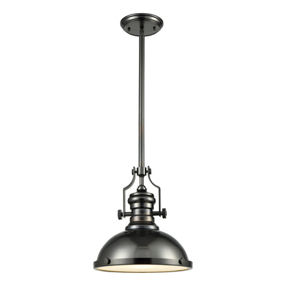 ELK SHOWROOM 66604-1 Chadwick 13'' Wide 3-Light Pendant - Black Nickel