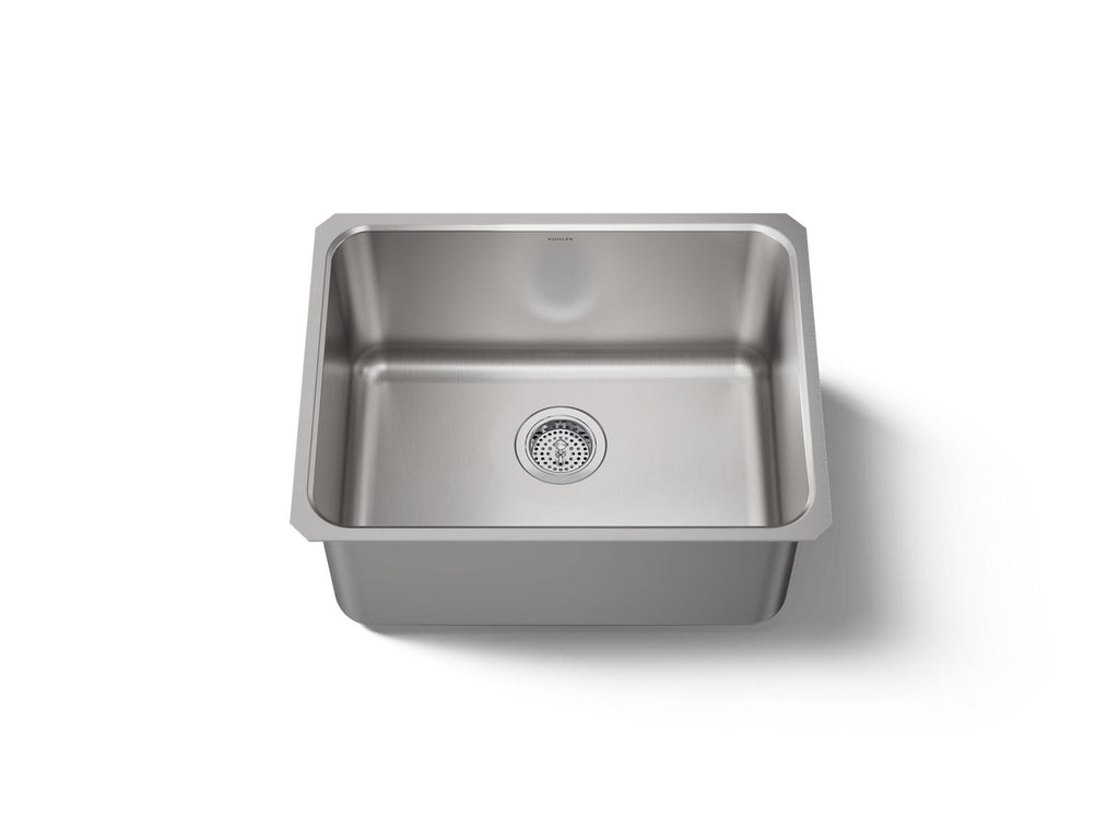 KOHLER K-6661-NA Undertone 23" Undermount Single-Bowl Utility Sink - Stainless Steel