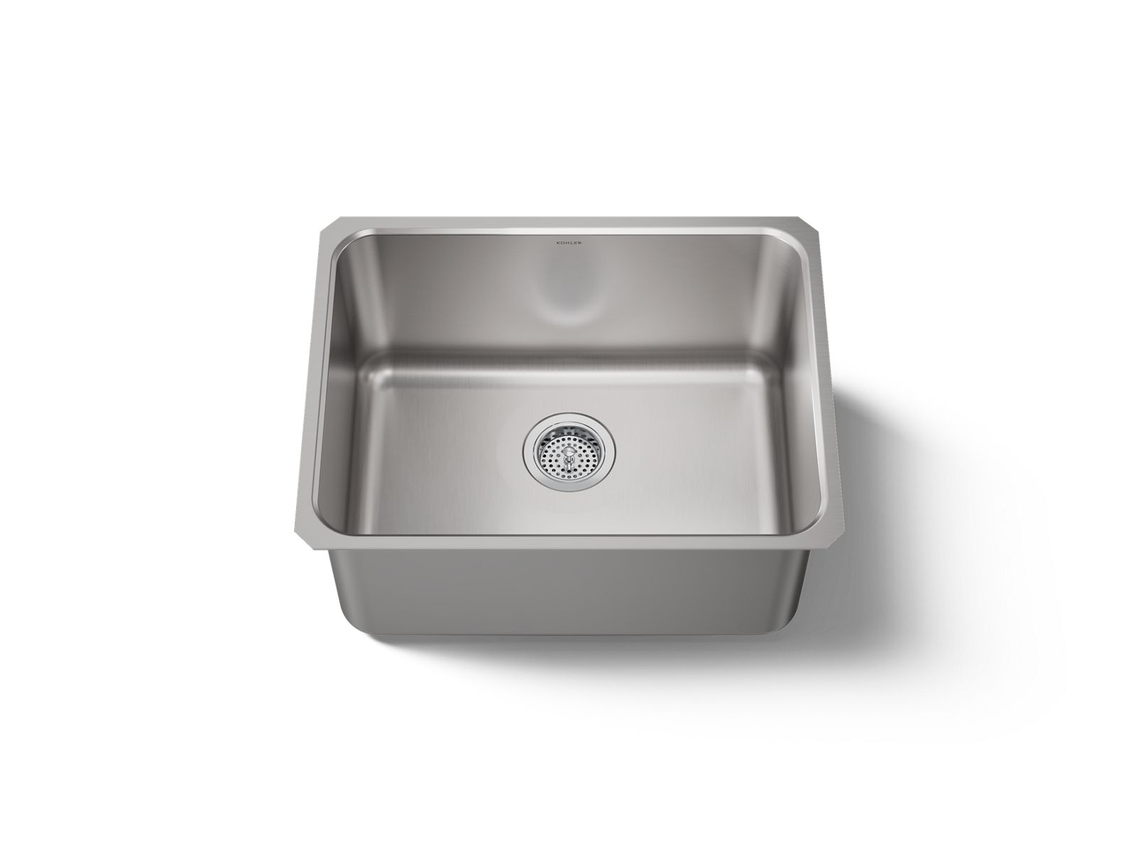 KOHLER K-6661-NA Undertone 23" undermount single-bowl utility sink - Stainless Steel