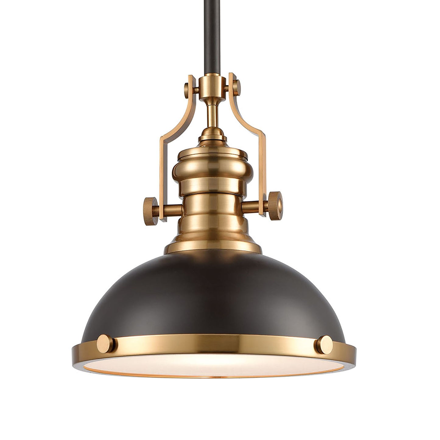 ELK SHOWROOM 66614-1 Chadwick 13'' Wide 1-Light Pendant - Oil Rubbed Bronze