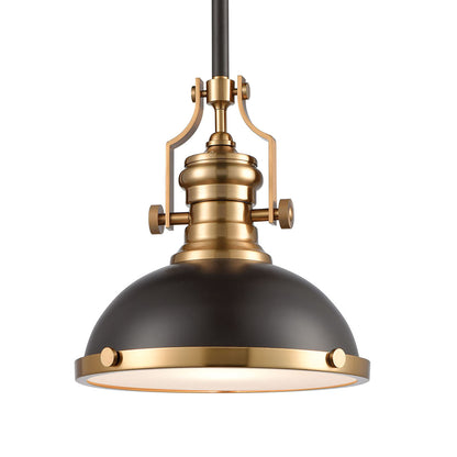 ELK SHOWROOM 66614-1 Chadwick 13'' Wide 1-Light Pendant - Oil Rubbed Bronze