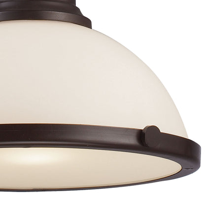 ELK SHOWROOM 66633-1 Chadwick 13'' Wide 1-Light Pendant - Oiled Bronze