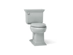 KOHLER K-6669-95 Memoirs Stately Two-Piece Elongated Toilet With Concealed Trapway, 1.28 Gpf - Ice Grey