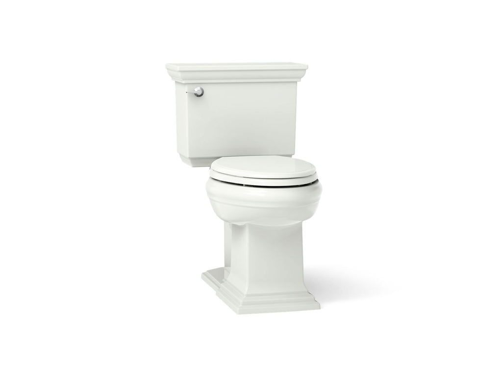 KOHLER K-6669-NY Memoirs Stately Two-Piece Elongated Toilet With Concealed Trapway, 1.28 Gpf - Dune
