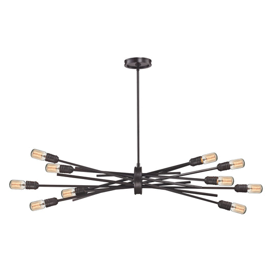 ELK SHOWROOM 66912/10 Xenia 40'' Wide 10-Light Chandelier - Oil Rubbed Bronze