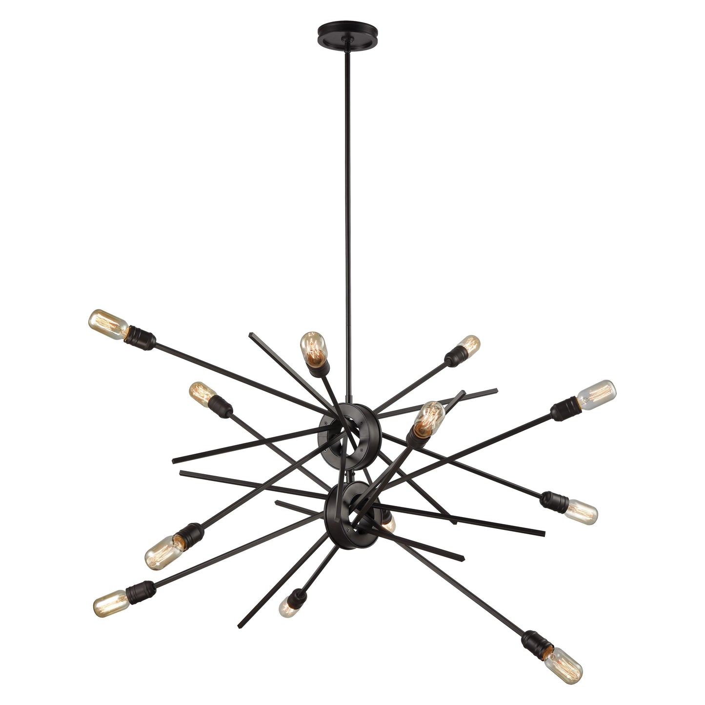 ELK SHOWROOM 66915/12 Xenia 42'' Wide 12-Light Chandelier - Oil Rubbed Bronze