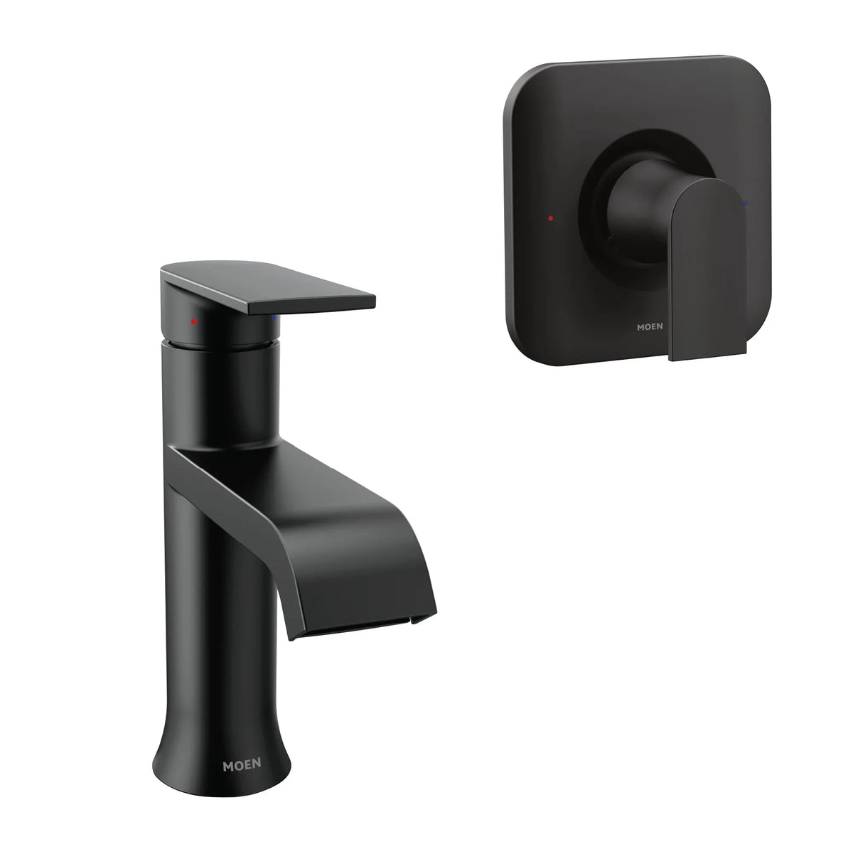 MOEN T2471BL Genta Lx Posi-Temp Valve Trim - Matte Black