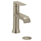 MOEN 6706BN Genta Lx One-Handle Bathroom Sink Faucet - Brushed Nickel