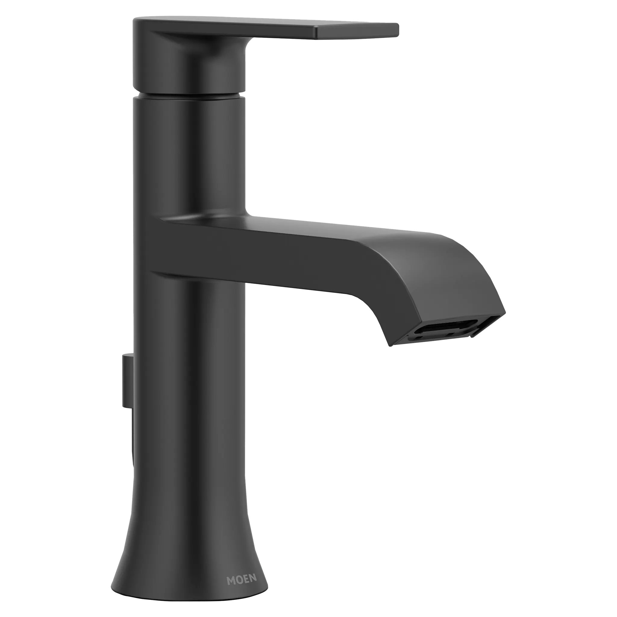 MOEN 6706BL Genta Lx One-Handle Bathroom Sink Faucet - Matte Black