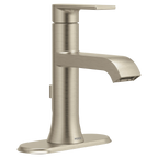 MOEN 6706BN Genta Lx One-Handle Bathroom Sink Faucet - Brushed Nickel