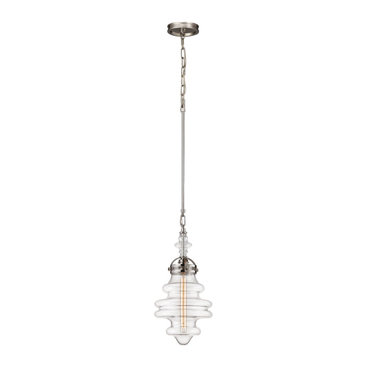 ELK SHOWROOM 67117/1 Gramercy 10'' Wide 1-Light Mini Pendant - Polished Nickel