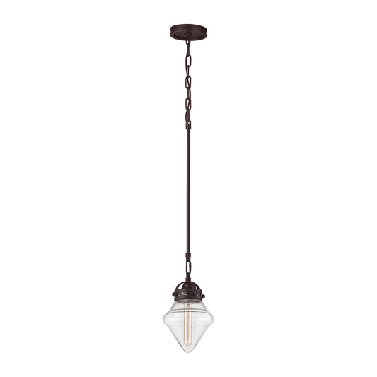 ELK SHOWROOM 67125/1 Gramercy 7'' Wide 1-Light Mini Pendant - Oil Rubbed Bronze