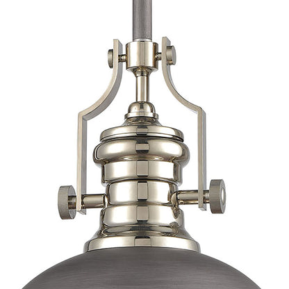 ELK SHOWROOM 67235-1 Chadwick 13'' Wide 1-Light Pendant - Weathered Zinc