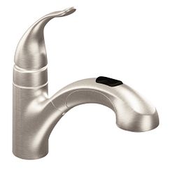 MOEN 67315SRS Integra One-Handle Pullout Kitchen Faucet - Spot Resist Stainless