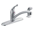 MOEN 67430 Chateau One-Handle Low Arc Kitchen Faucet - Chrome
