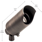 KICHLER 15384CBR 12V 1 Light Mini Accent Light Centennial Brass