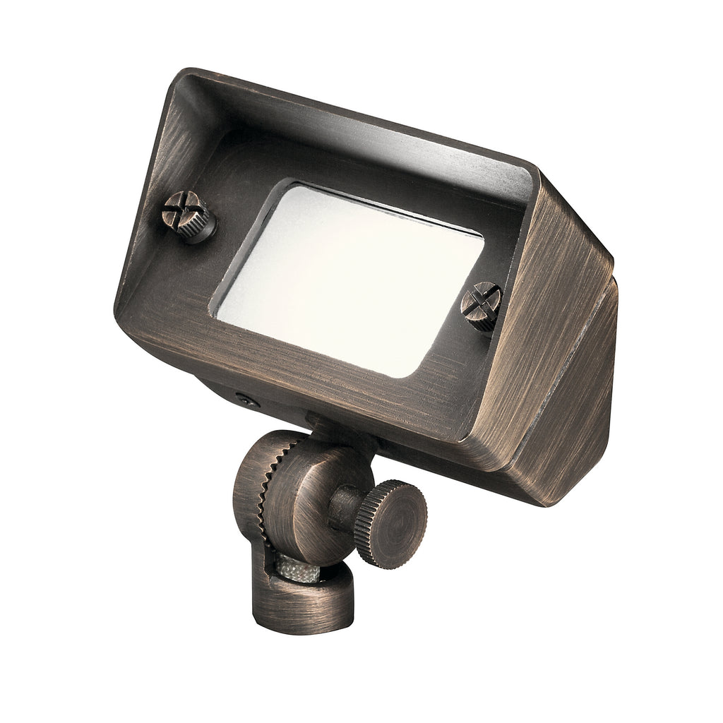KICHLER 15476CBR 12V Mini Wall Wash Centennial Brass