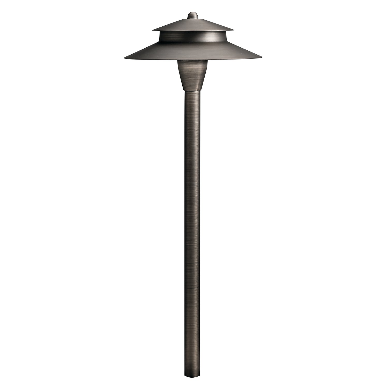 KICHLER 15480CBR 12V Brass 8.5" Path Light Centennial Brass