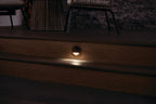 KICHLER 15764AZT27R 12V Led 2700K Half Moon Deck Light Textured Architectural Bronze